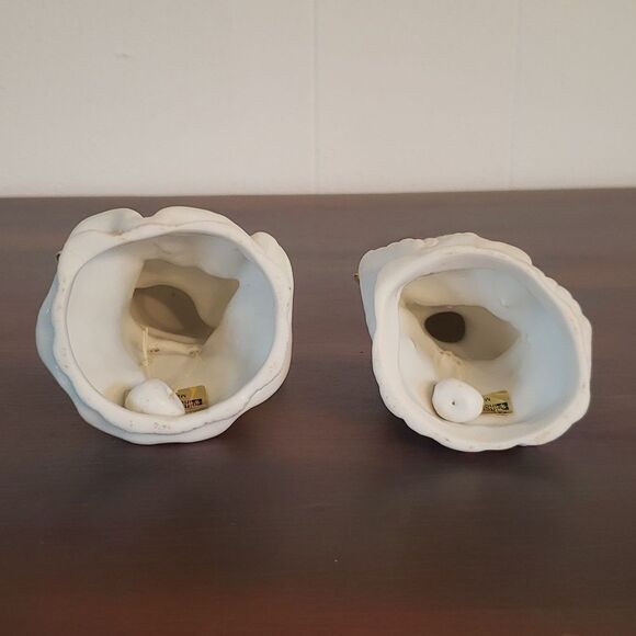 Set of 2 Vintage Porcelain Angel Bells - Picture 9 of 11